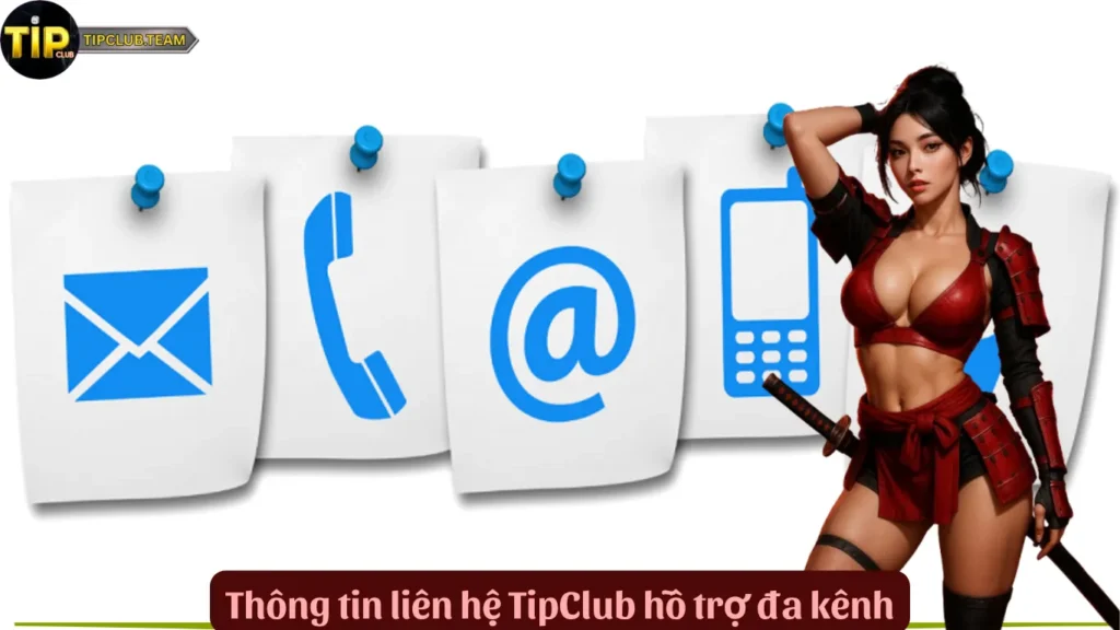 Thông tin liên hệ TipClub hỗ trợ đa kênh