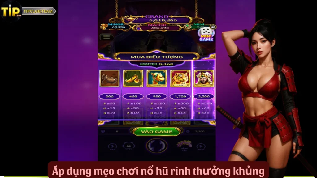Áp dụng mẹo chơi nổ hũ rinh thưởng khủng